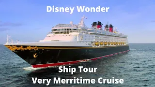 Disney Wonder Ship Tour I Very Merrytime Cruise