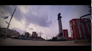 Стелла на партизанском проспекте Минск, Time-lapse