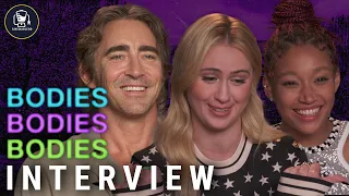 'Bodies Bodies Bodies' Interviews With Amandla Stenberg, Lee Pace, Maria Bakalova And More