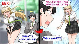 Accidentally Saw Inside School's Top Badass Beauty's Skirt, And Then...【RomCom】【Manga】