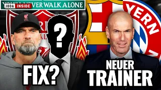 KLOPP-Nachfolger bereits FIX? ZIDANE verkündet COMEBACK! ANGEBOT für DE JONG!