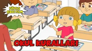 Okul Kuralları Eğitici Çizgi film Animasyon