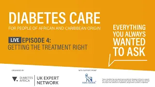 Diabetes care for people of African and Caribbean origin: Getting the treatment right