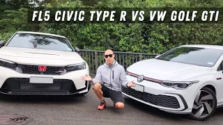 Honda Civic Type R FL5 vs VW Golf GTI - Which is the better FWD hot-hatch?