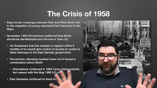 IB History:The Cold War: The Berlin Crisis 1958-61
