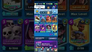 Upgrading Wizard to MAX Level 14 | Clash Royale #shorts #clashroyale