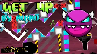 "GET UP" by alkali (Medium Demon) - Geometry Dash 2.2