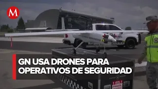 Vigilancia con drones en carreteras conflictivas: La Guardia Nacional y su operativo de seguridad