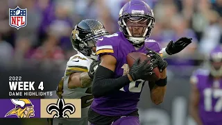 New Orleans Saints vs Minnesota Vikings Full Game Highlights | NFL Week 4, 2022