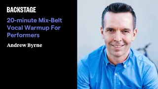 20-minute Mix-Belt Vocal Warmup For Performers