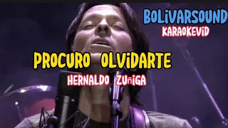 Procuro Olvidarte (Letra)_Hernaldo Zuñiga_Ver Listas De Reproduccion Del Canal@BolivarSound.Musica