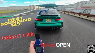 BEST SOUNDING 2021 BMW M3 G80 - INSANELY LOUD EXHAUST SETUP!