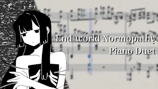 (FLASH WARNING) [Piano Duet] GHOST & Vane  - End-World Normopathy