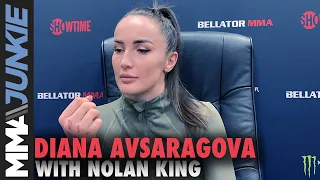 Diana Avsaragova ready to back up beauty with MMA skills | Bellator 256 pre-fight interview