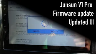 Junsun V1 Pro Firmware Upgrade, New UI