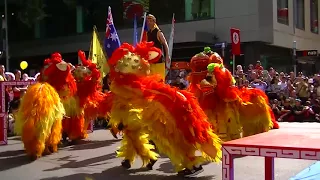CYSM - Northern Lion Dance Chinatown Chinese New Year Festival 2018