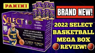 *BRAND NEW!🚨 2022 SELECT BASKETBALL MEGA BOX REVIEW!🏀 - ARE THESE WORTH $60?🤔