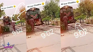 Train Accident |Cow |Alipur Chattha |Railway pathka|Allah o Ahkbar