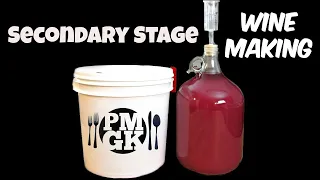 How to make Wine part 2- Secondary Stage - PoorMansGourmet