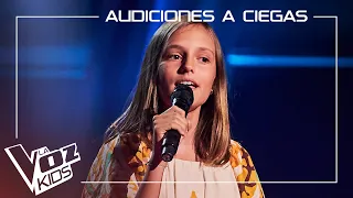 Helena Almenar - "Smile" | Blind auditions | The Voice Kids Spain 2024