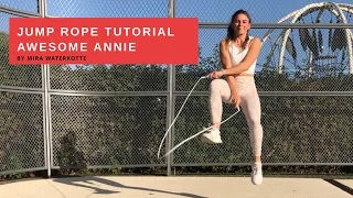 Learning Advanced Jump Rope Tricks in 3min. ? - Awesome Annie Tutorial