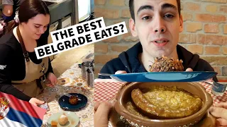 🇷🇸 BELGRADE Food Tour | PREBRANAC, KNEDLE & Kobasice! | Belgrade's BEST FOOD! | Belgrade Eats