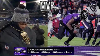 Lamar Jackson 'RAN' Texans out of Baltimore 😳🔥 Ravens vs Texans Playoff Highlights