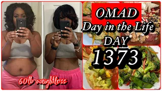 OMAD What I Eat in a Day// FAST with me// 60 LBS weight loss