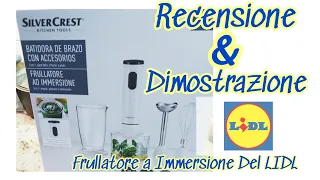 RECENSIONE FRULLATORE AD IMMERSIONE DELLA LIDL, vale la pena di acquistarlo? Scopriamolo Insieme.