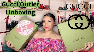 🎀 Gucci Double Outlet Unboxing… Barbie Pink