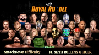 WWE 30 Man Royal Rumble Match ft. The Incredible HULK & Seth "Freakin" Rollins in HCTP!