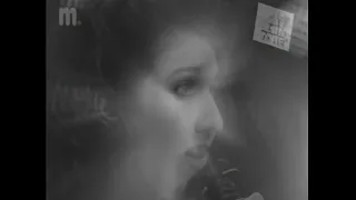 Celine Dion - Just Walk Away - Greek TV (BW Vintage Retouched)