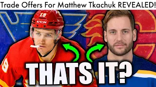 Blues, Hurricanes Offered WHAT For Matthew Tkachuk??? (NHL Trade Rumors & Huberdeau News Today)