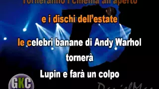 Raphael Gualazzi   L'estate di John Wayne (instrumental karaoke cori)