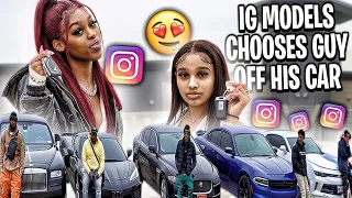 I LET 2 BADDIES PICK A BOYFRIEND BASED ON THEIR CAR!