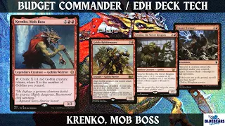 Krenko, Mob Boss | Magic the Gathering Commander budget deck tech | EDH | Goblins | tokens