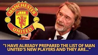 BREAKING NEWS! RATCLIFFE NEW OWNER OF UNITED ANNOUNCED THE NEW UNITED PLAYERS! MAN UNITED NEWS