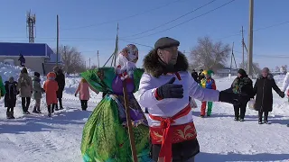 Такого ещё не было! Проводы Зимы. п.Акжар  25.02.2023г  Масленица