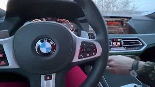 Новая BMW X5M 2022 музыка стерео на высоте качество звука супер