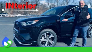 INTERIOR Review - RAV4 Prime SE Plug-in Hybrid from Toyota