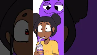 Grimace Shake dance| AMANDA THE ADVENTURER ANIMATION #amandatheadventurer #grimaceshake #shorts