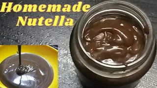 easy Nutella Recipe in Tamil/Homemade Nutella Without HazelNut in Tamil/Homemade Nutella/