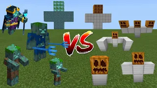 All IRON GOLEMS vs All DROWNEDS