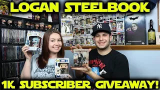 Best Buy Exclusive LOGAN STEELBOOK 1K Subscriber GIVEAWAY!!!