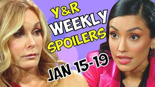 Young and the Restless Weekly Spoilers January 15 - 19: Lauren Freaks & Audra Grabs Power! #yr