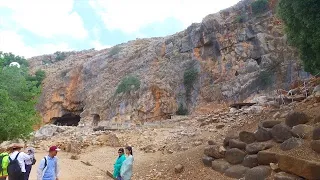 The ancient Caesarea Philippi, the place in which Jesus entrusted Peter with the keys to the King