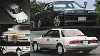 1989.9＜6代目6th＞前期MARKⅡマークⅡスーパーチャージャーGX81輸出名＜4代目4th＞クレシーダCRESSIDAトヨタTOYOTAカタログCHASERチェイサーCRESTAクレスタ兄弟車