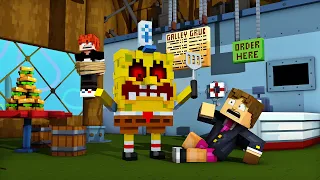 BOB ESPONJA.EXE ME ATACOU NO MINECRAFT !! ( CREEPYPASTA )