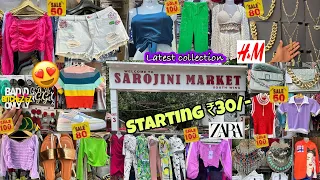 Sarojini Nagar Market Delhi | Latest Summer Collection 2023 #sarojininagar #shopping #delhimarket