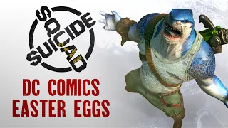 Suicide Squad Gameplay Trailer - DC Comics Easter Eggs You May Have Missed